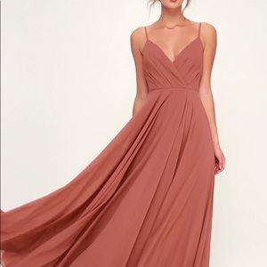 Lulu’s Dress - Rusty Rose